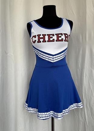 Платье карнавальное для черединга. платье челлидерши