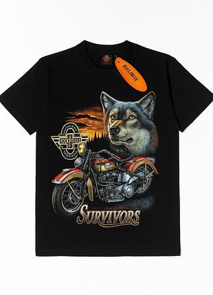 Оригінальна стильна футболка rock eagle “survivors”