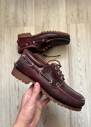 Шкіряні топсайдери timberland оригінал