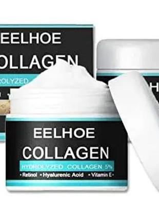 Колагеновий крем для чоловіків, жіночий крем від зморшок зволожуючий крем для обличчя eelhoe collagen