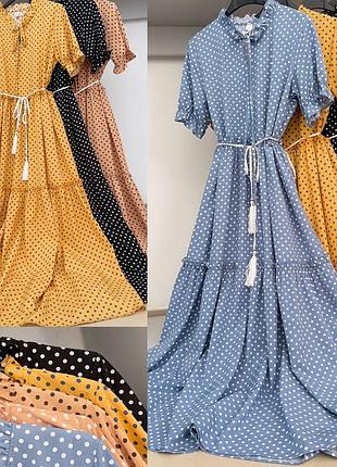 Сукня в горошок