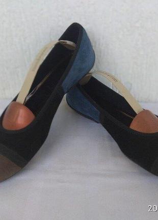 Балетки замшевие ledert-asper р.37