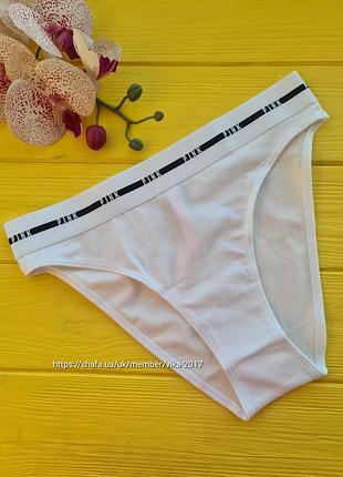 Хлопковые трусики бикини из лого victorias secret