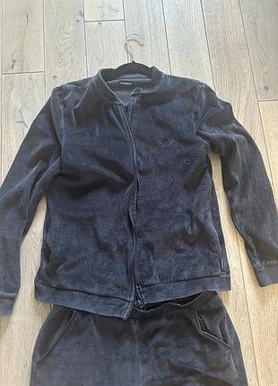 Велюровий спортивний костюм emporio armani