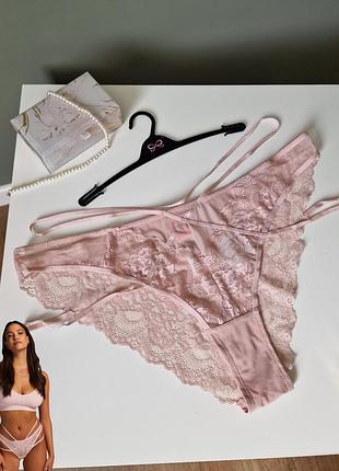 Трусики пудровые бразилиана hunkemoller 2xlандр 16 44 46
