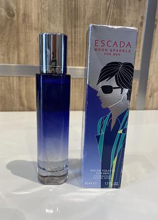 Escada moon sparkle for men туалетна вода 50 мл, оригінал