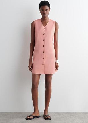Мини-платье на пуговицах cos