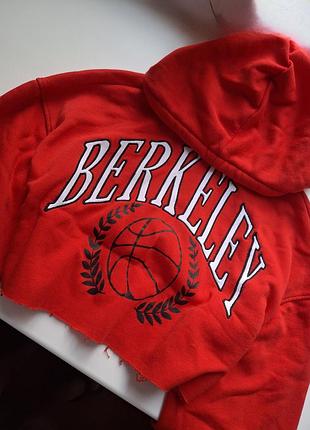 Укороченное худи-топ