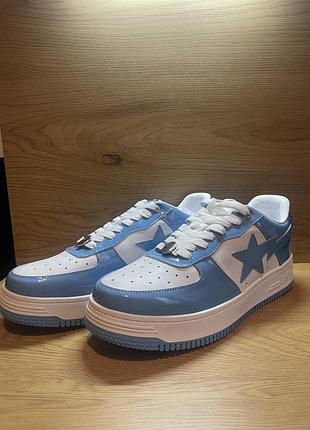 Кросівки bathing ape bape sta low blue