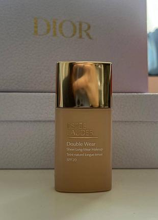 Оригінал Estee lauder double wear 1w0 sheer стійкий тональний флюід spf 20 1n1 ivory nude