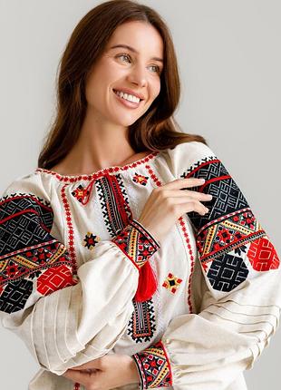 Вышиванка старинная орнамент восточное подол