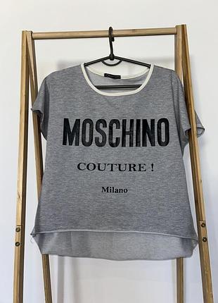 Футболка moschino