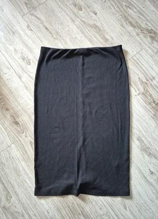 Спідничка класична в рубчик