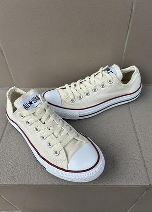 Оригинальные бежевые кеды кеди converse 38,5-39p