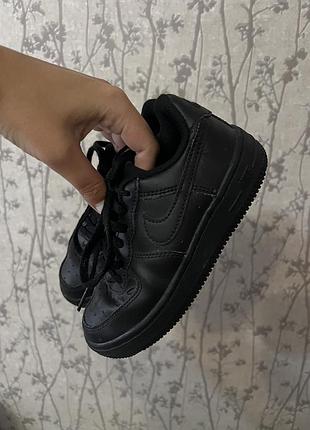 Кеди чорні nike