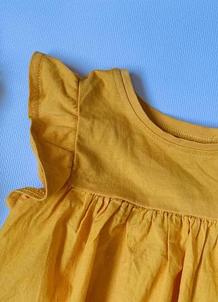 🌷 туніка-плаття next 9–12 міс 3