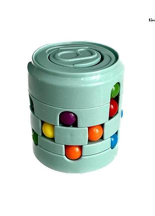 Головоломка-антистресс для детей «банка», зеленый
