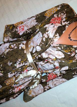 Шикарная шелковая блуза в пижамном стиле бренд autograph  + подарок5 фото