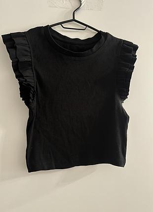 Женский топ в рубчик