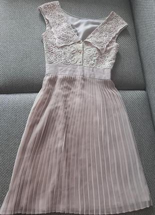 Сукня зі спідницею пліссе від ted baker 4