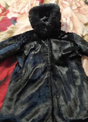 Шуба из искусственного меха