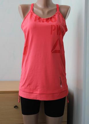 Cпортивная майка (топ спорт/фитнес/йога) reebok