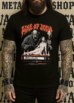 Line of doom футболка. металл мерч