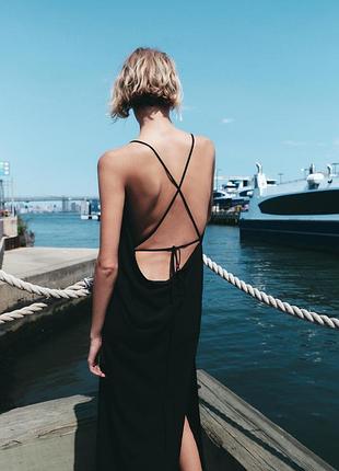 Легка літня асиметрична сукня плаття сарафан zara