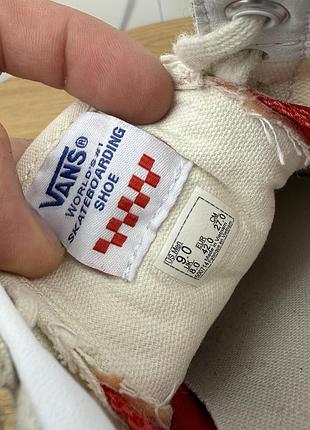 Оригінальні кеди vans pop cush skateboarding 8