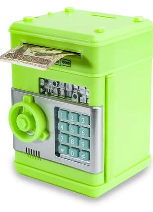 Салатовий електронна скарбничка-сейф із кодовим замком