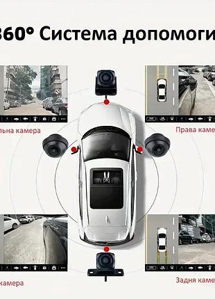 Система кругового обзора car cam 360 градусов panoramic night vision pro hd