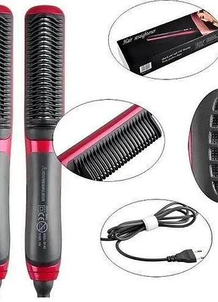 Электрическая расческа-выпрямитель fast hair straightener asl - 908 с функцией ионизации