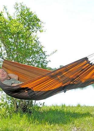 Гамак лежак ліжко підвісне туристичне з москітною сіткою чохлом 240х150 см