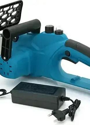 Аккумуляторная пила 12 дюймов 48v 6ah/2500 вт/2 аккумулятора с автоматической смазкой