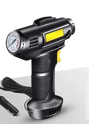 Компресор автомобільний акумуляторний 10бар, 18л/хв, cp-1016 / портативний компресор / насос для авто