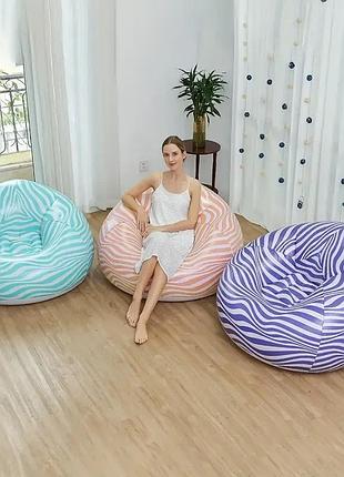 Універсальний диван в смужку - портативний пуф sofa and xl-1135