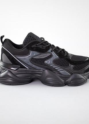 Кросівки жіночі сітка 592506 чорні