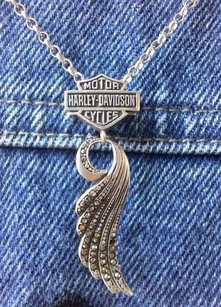 Серебряные украшения harley-davidson