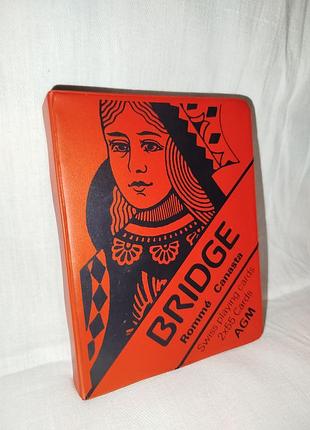 Игральные карты agm bridge rommé canasta