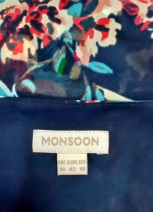 Шифоновое платье миди monsoon 4