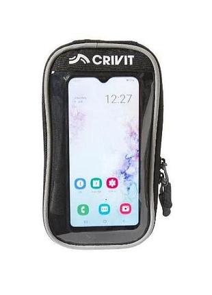 Crivit: универсальный чехол-сумка для телефона и держатель на руль (велосипед/мотоцикл)