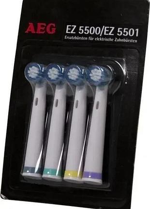 Насадки для зубной щетки aeg ezs 5500/5501 4 шт