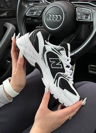 Кроссовки new balance 530 black white