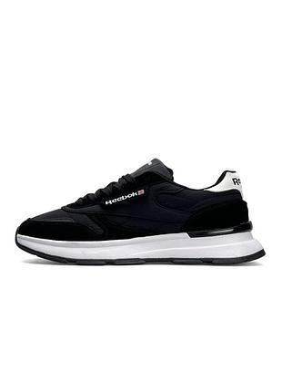 Чоловічі кросівки reebok classic black white