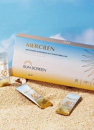 Солнцезащитный крем spf 50 в стеках