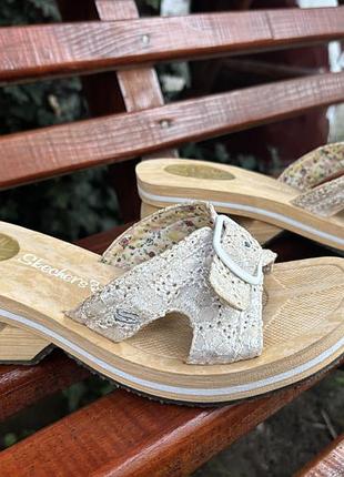 Шльопанці жіночі 40 skechers