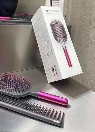 Набор расчёсок дайсон dyson styling set pink & black (розовый/чёрный)