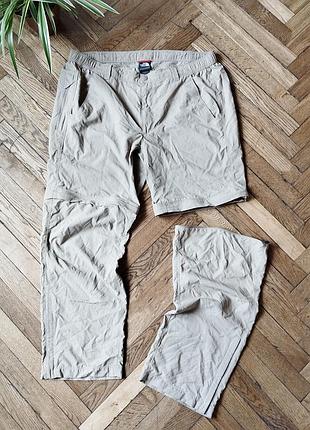 Чоловічі трекінгові штани-трансформери the north face нейлон