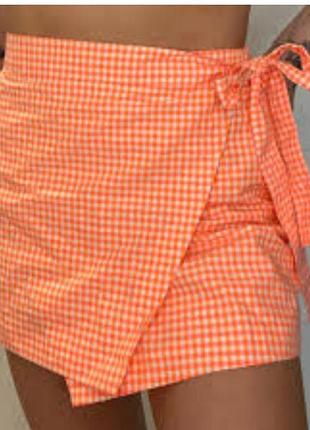 Шорти спідниця бренду zara  розмір xs