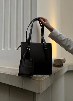 Жіноча базова сумка з екошкіри 26,5*26*10,5